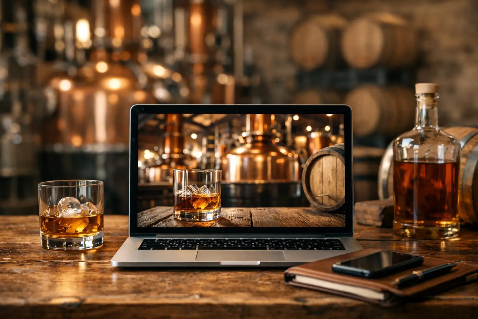 Distillery Website Design That Sells the Story