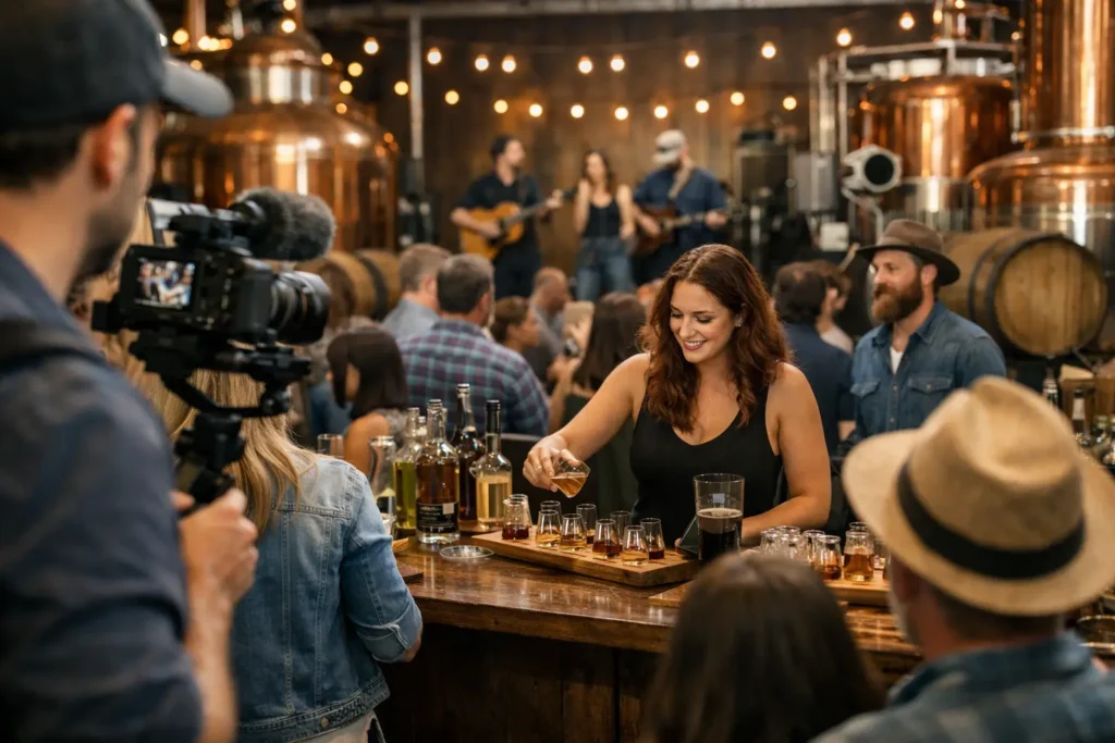 Event Coverage for Distilleries That Draws a Crowd